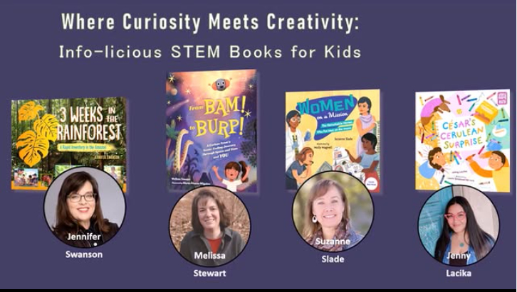 Charlesbridge Picture Book Palooza STEM panel: Where Curiosity Meets Creativity
